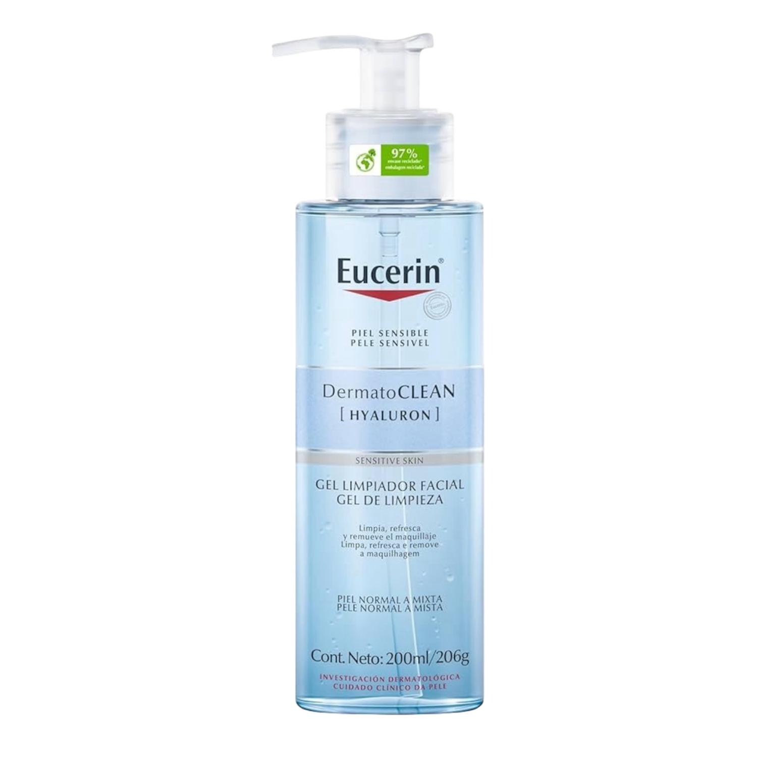   Euceren hydrating gell cleanser + Hyaluronic acid غسولی هایلۆرۆنیک ئەسید و شێدارکەری ئیوسرین