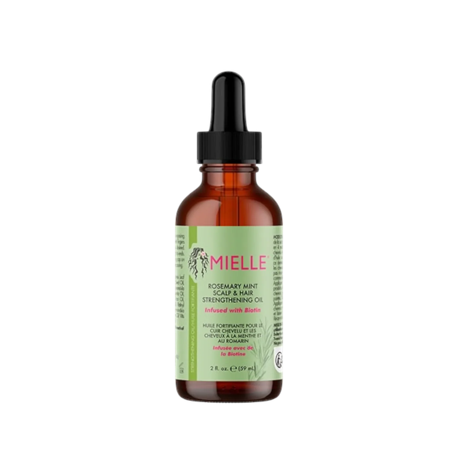 Mielle Organics Rosemary Mint Growth Hair Oil سیرەمی زەیتی ڕۆزمەری مێلی