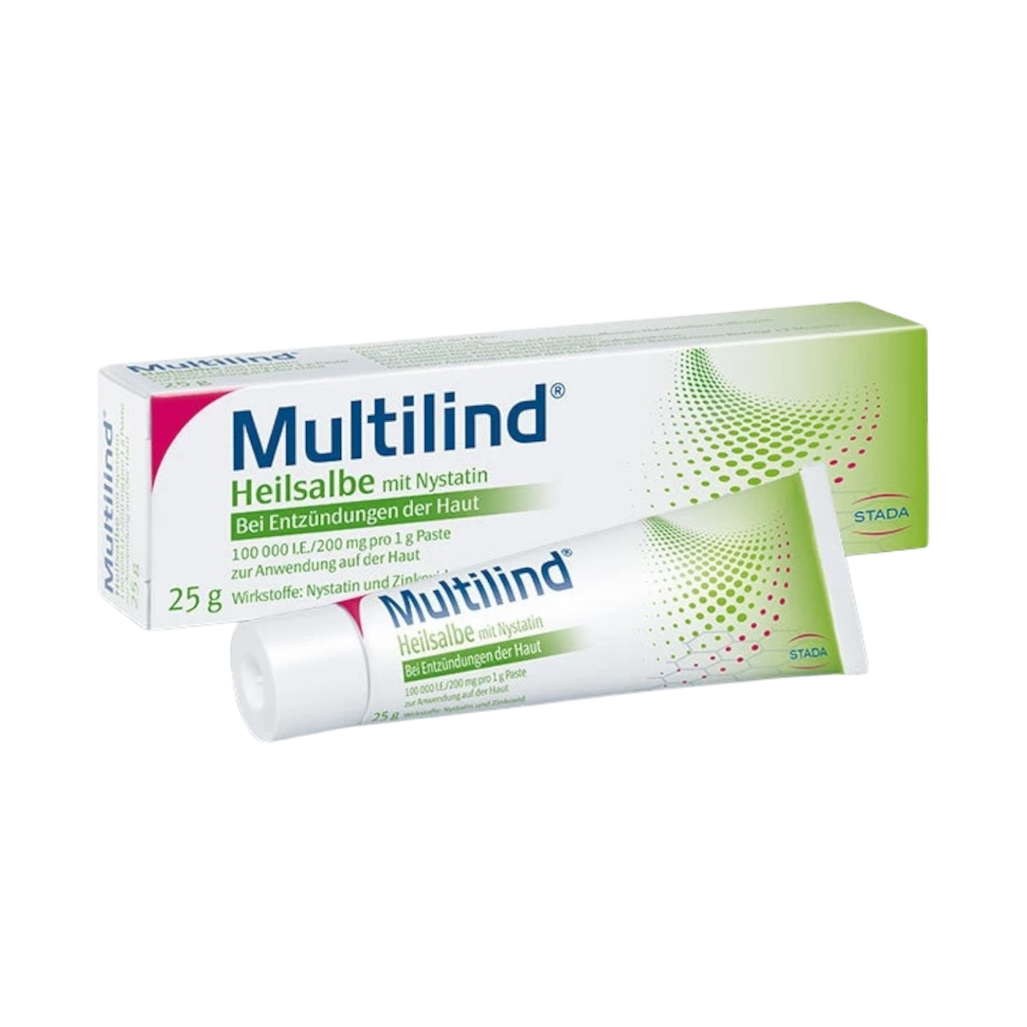 Multilind Healing Ointment With Nystatin 50 g کرێمی چاکەرەوەی موڵتیلیندی پێستی منداڵ