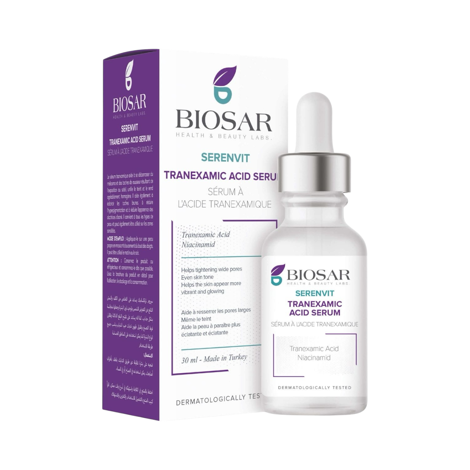 Biosar Tranexamic Acid serum سیرەمی ترانێکزامیک ئەسیدی بایۆسار