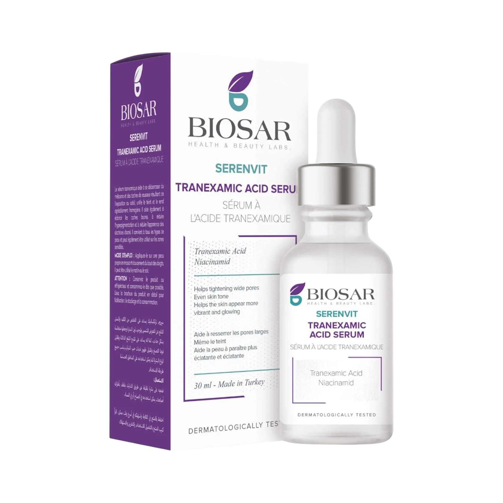 Biosar Tranexamic Acid serum سیرەمی ترانێکزامیک ئەسیدی بایۆسار