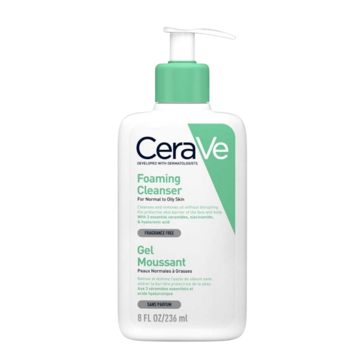 Cerave foaming gel cleanser غسولی سێراڤی جێڵی کەف