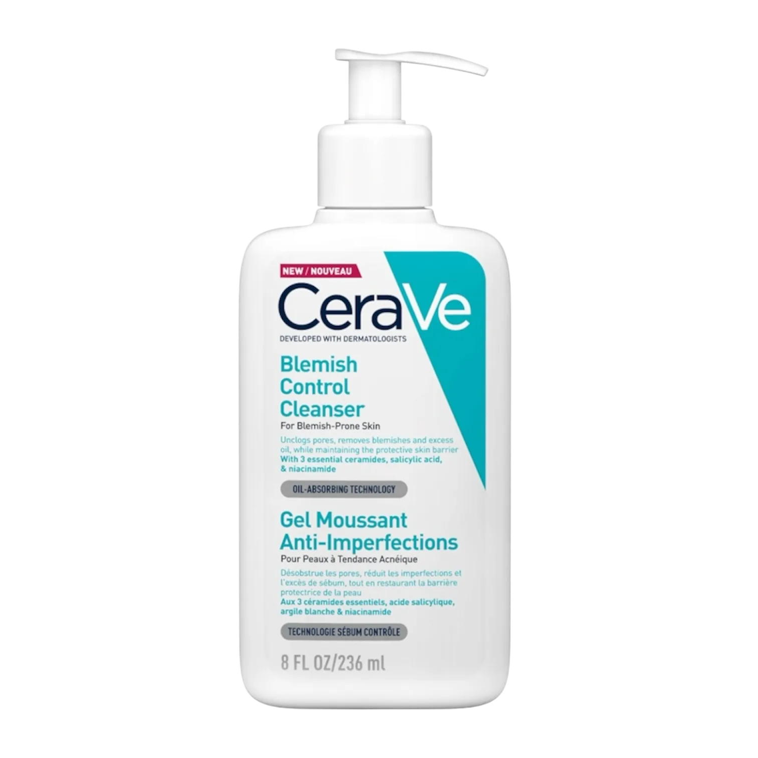 Cerave blemish control cleanser غسولی سێراڤی کۆنترۆڵکەری زیپکە