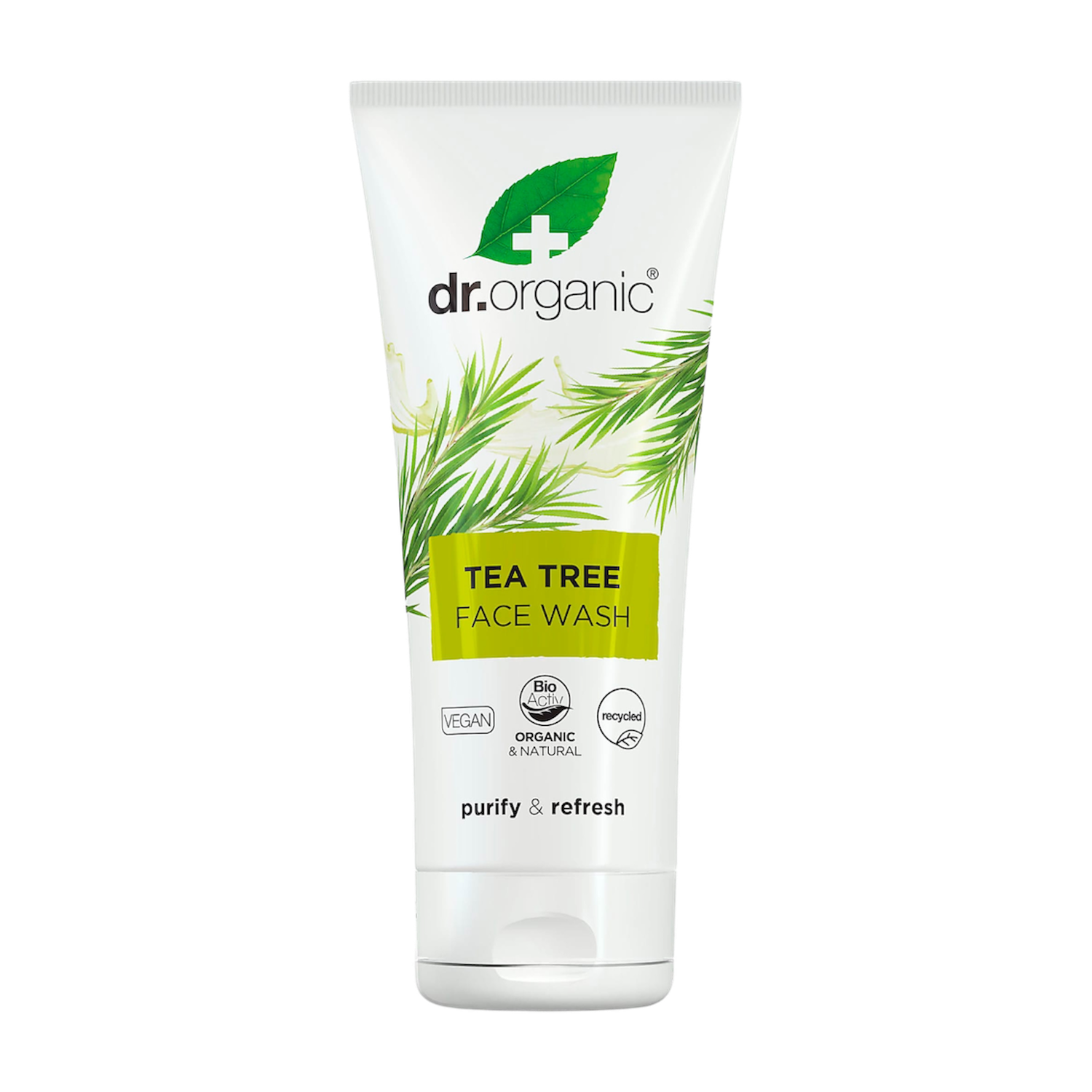 dr organic tea tree face wash غسولی داری چای دکتۆر ئۆرگانیک