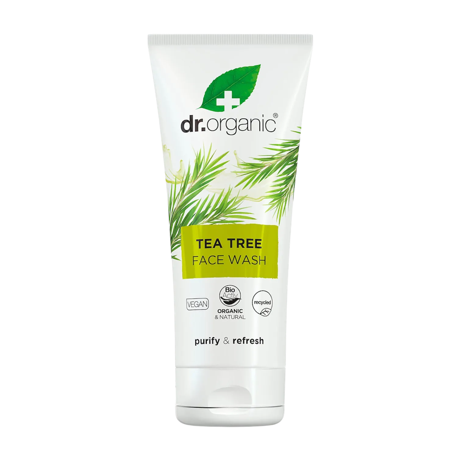 dr organic tea tree face wash غسولی داری چای دکتۆر ئۆرگانیک