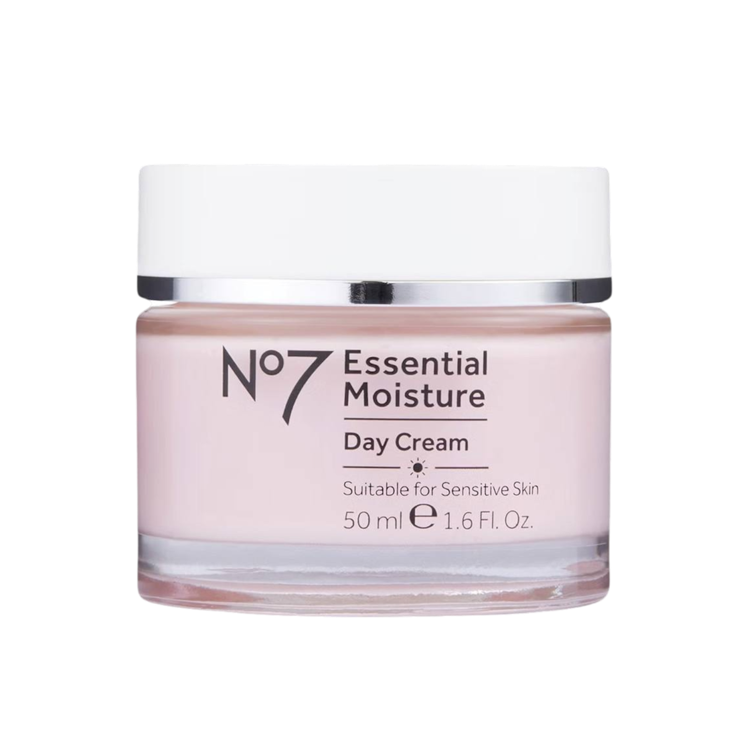 No7 essential moisture day cream کرێمی شێدارکەرەوەی ئیسێنسی نەمبەر سێڤن