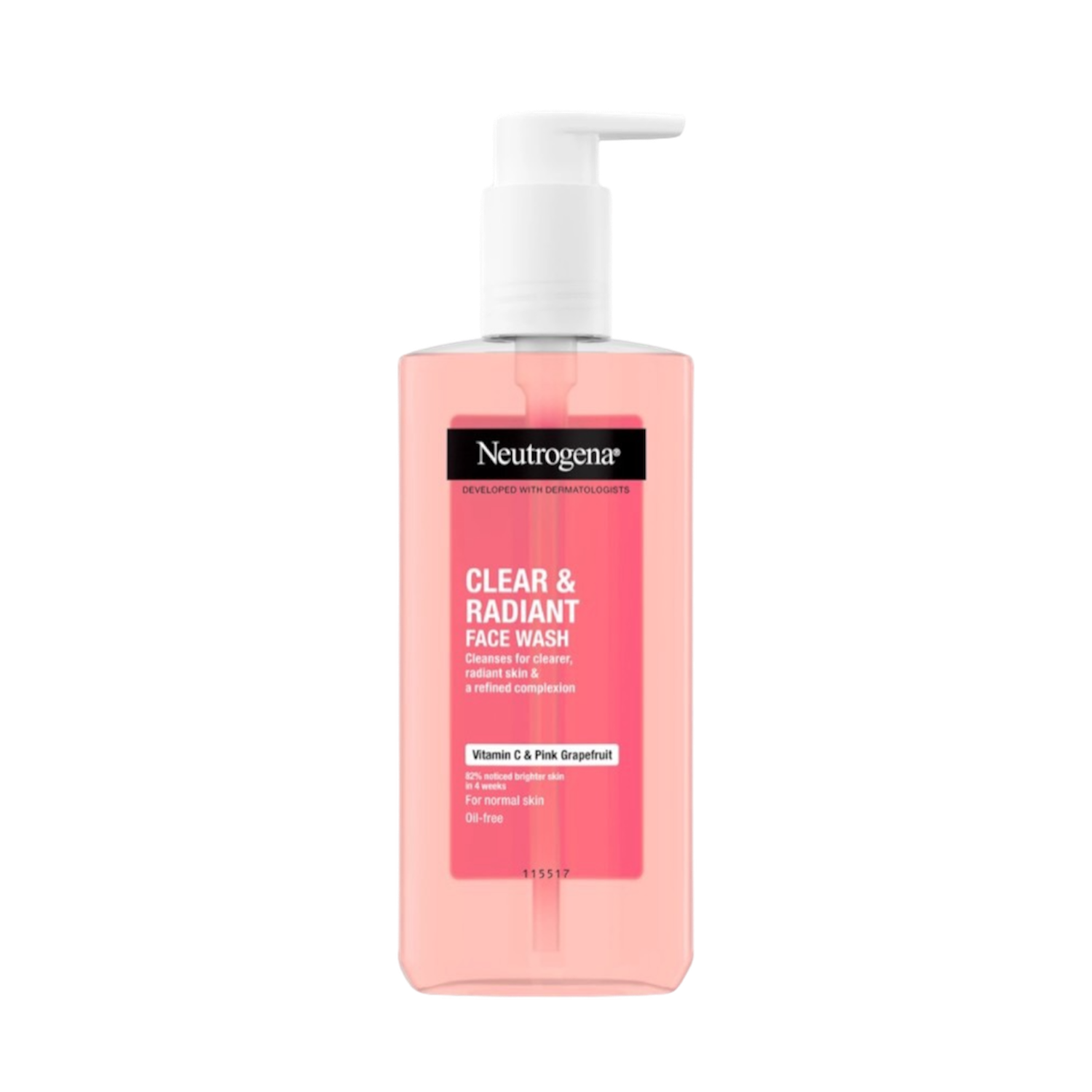 Neutrogena clear & radiant face wash with vitamin C غسولی نیوترۆجینەی ڤیتامین سی