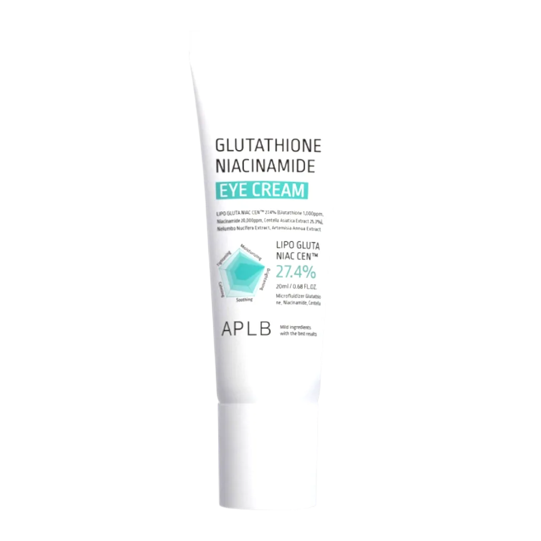 APLB Glutathione Niacinamide Eye Cream کرێمی چاوی گلوتاثایۆن و نیاسینەمایدی ئەی پی ئێڵ بی