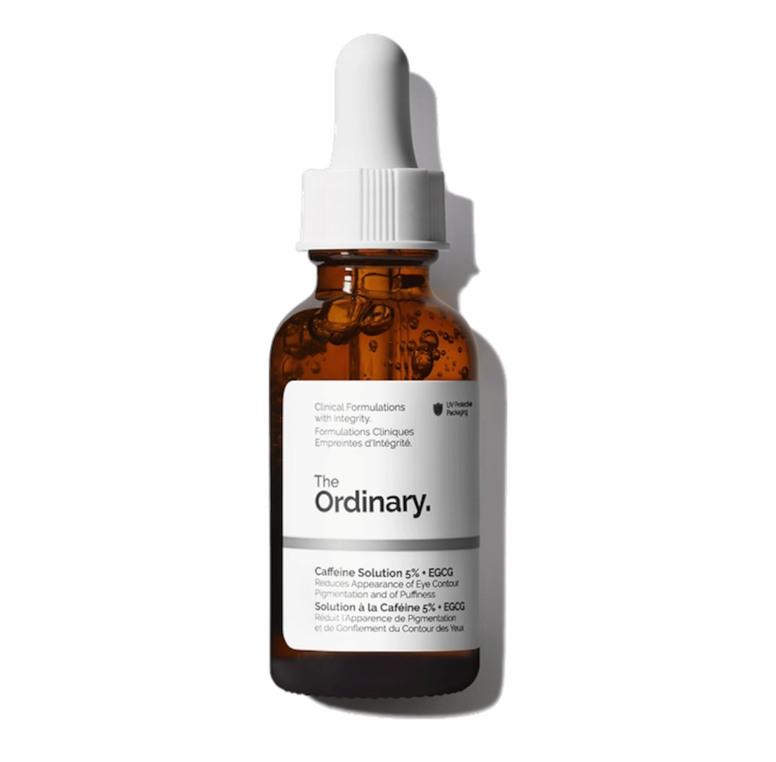 The ordinary caffeine solution serum سیرەمی کافێین سۆڵوشنی ئۆردینەری بۆ دەوری چاو