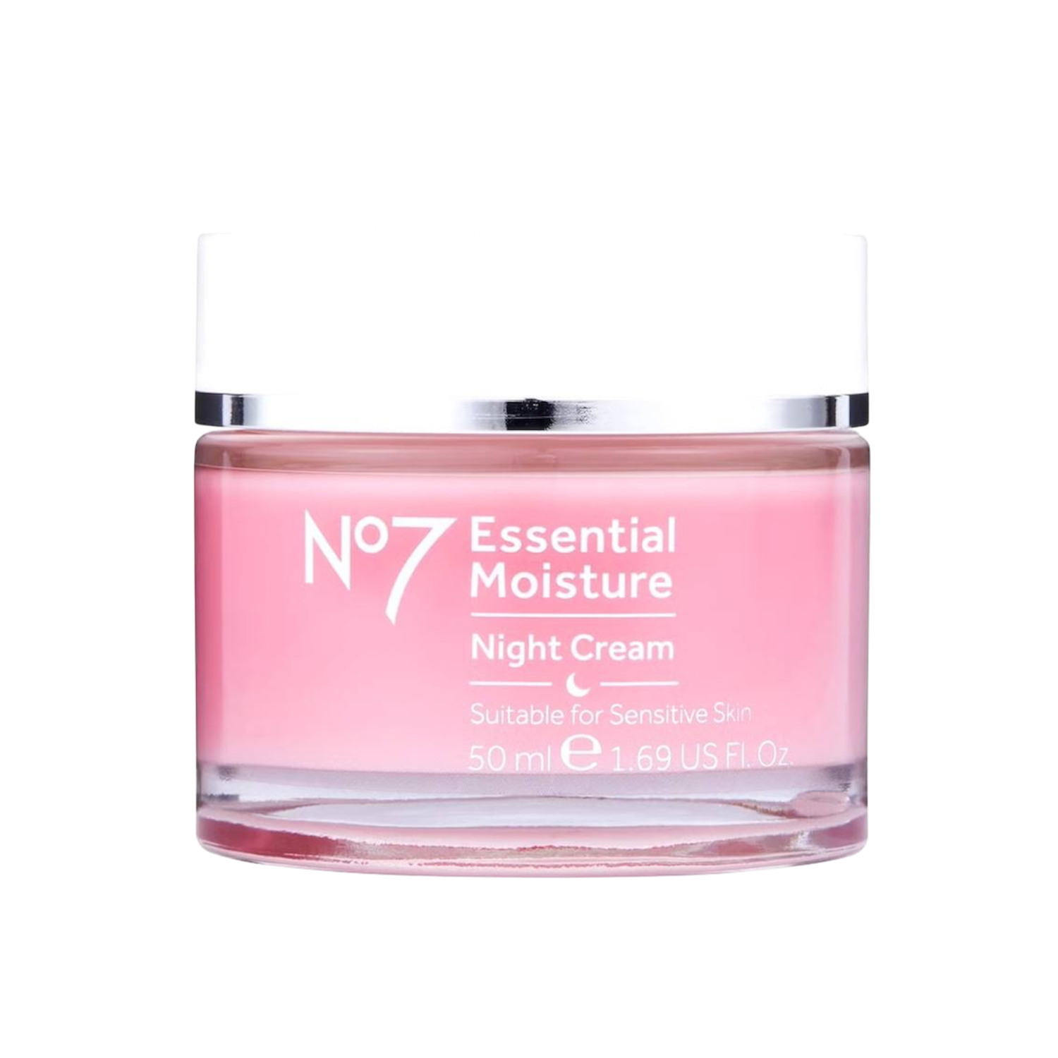 No7 essential moisture night cream کرێمی شێدارکەرەوەی ئیسێنسی نەمبەر سێڤن