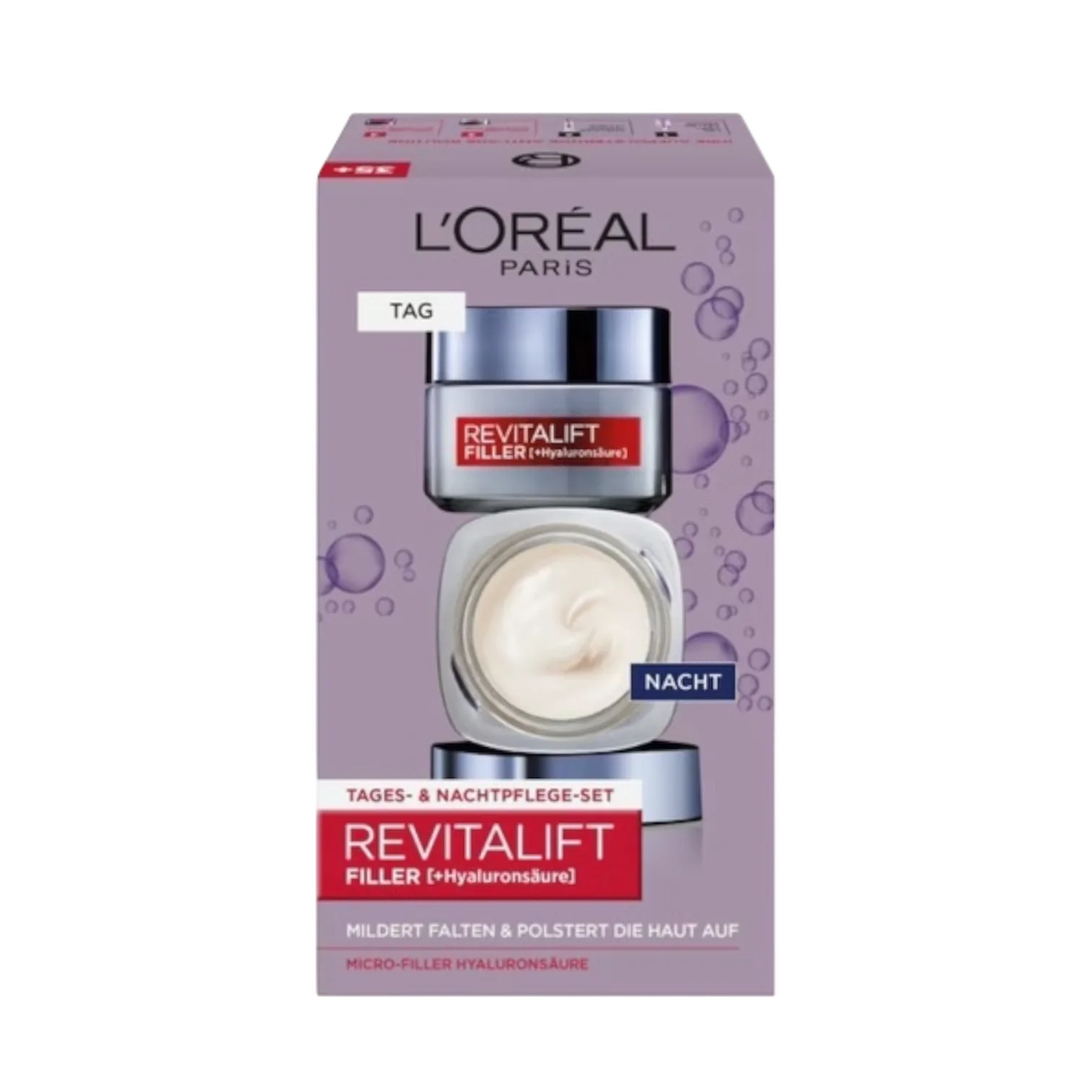 Loreal Revitalift filler set crem سێتی شێدارکەرەوەی فیلەری لۆریاڵ