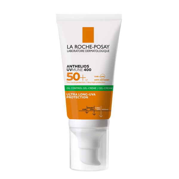 La roche-posay ANTHELIOS DRY TOUCH GEL-CREAM SPF50+ دژەخۆری جێڵ کرێمی لارۆش پۆزەی