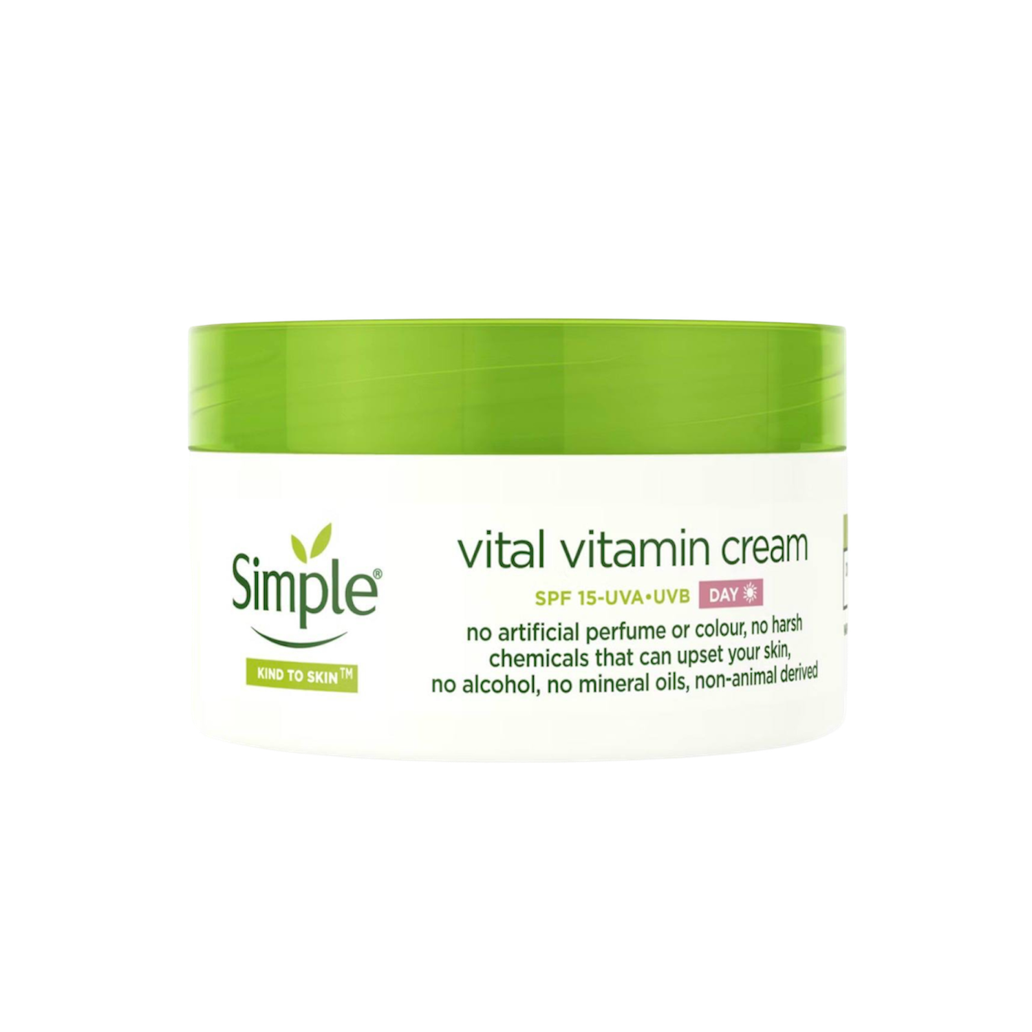 Simple vital vitamin cream spf 15 شێدارکەرەوەی فرە ڤیتامینی سیمپڵ spf15