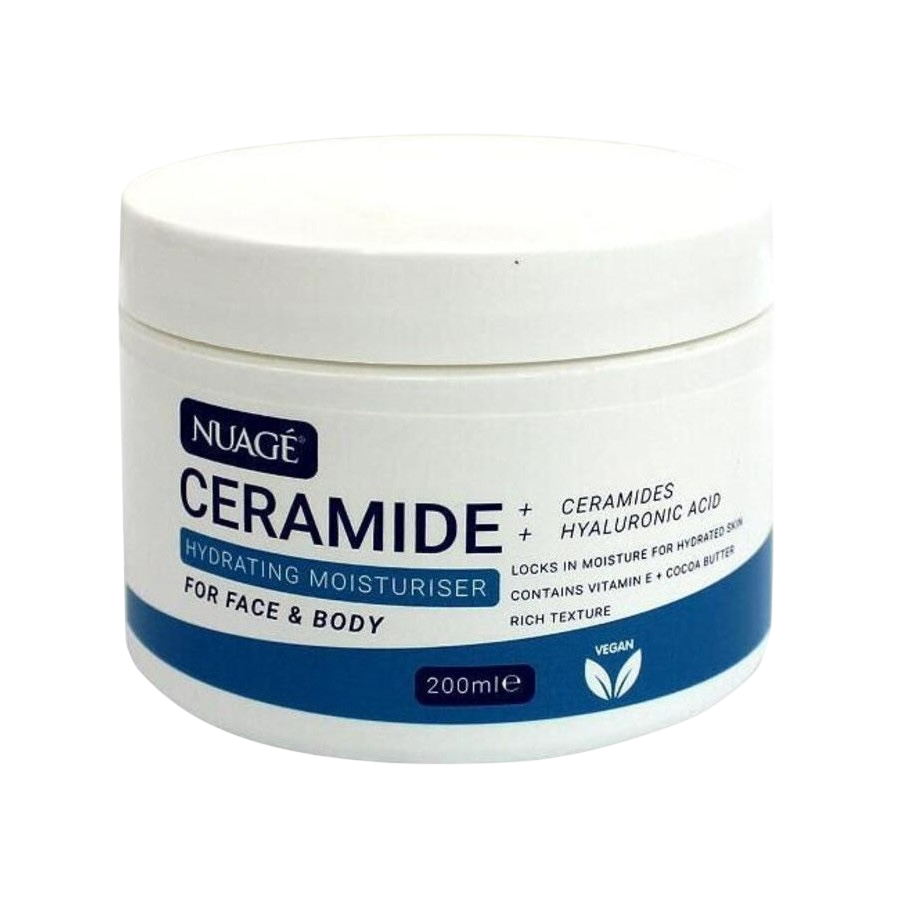 Nuagé Ceramide Hydrating Moisturizer for face and body شێدارکەرەوەی سێرامایدی ناوژێ