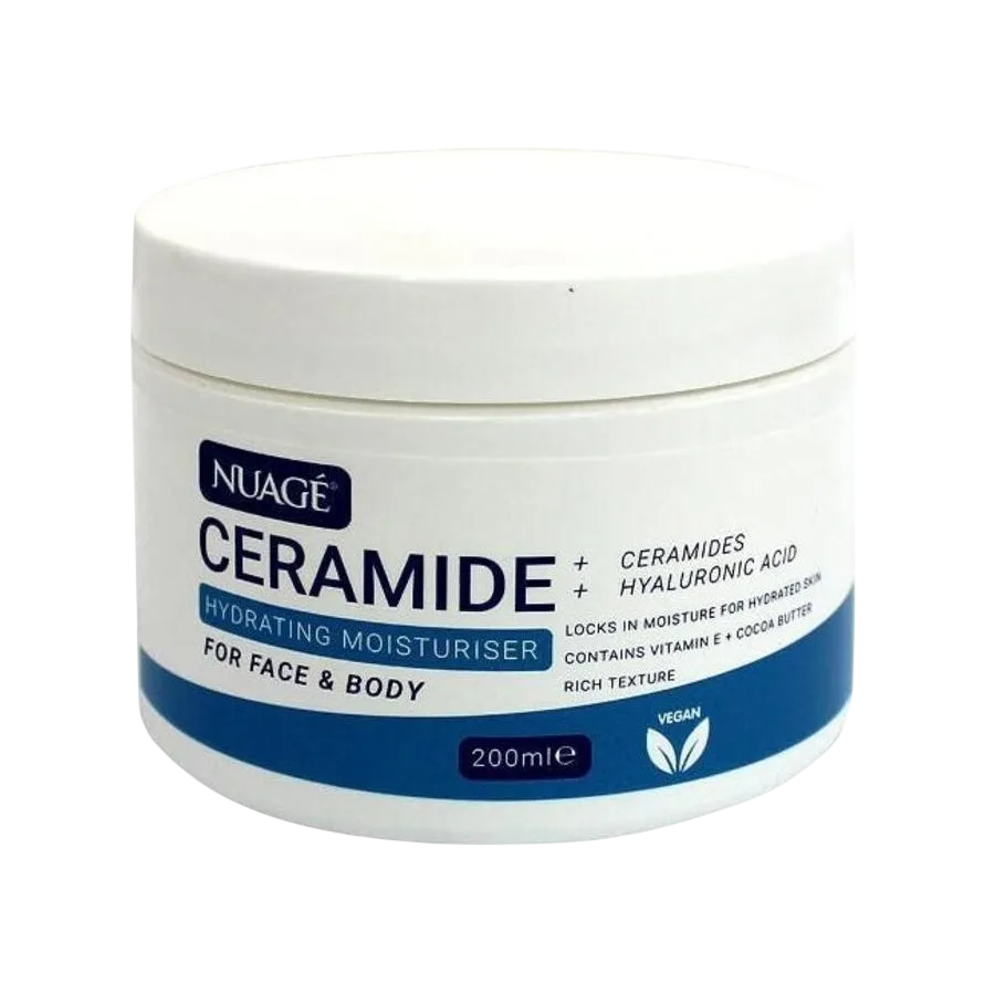 Nuagé Ceramide Hydrating Moisturizer for face and body شێدارکەرەوەی سێرامایدی ناوژێ