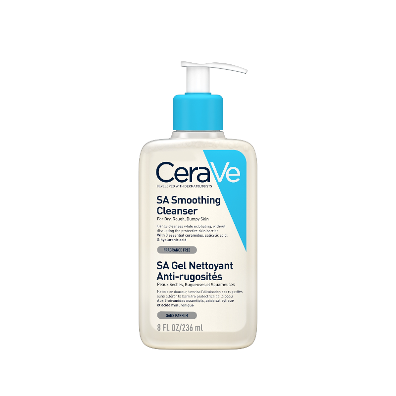 Cerave sa smoothing cleanser غسولی سێراڤی سالیسلیک ئەسیدی نەرمکەر