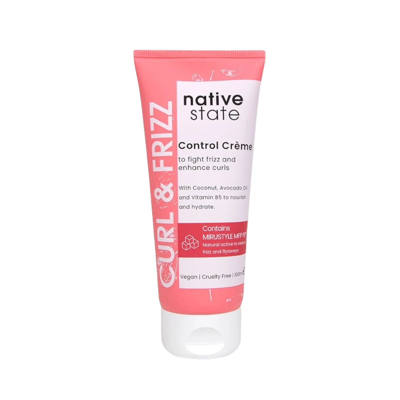 native state curl & frizz control cream کرێمی کۆنترۆڵکەری لوولی و بژی قژی نەیتڤ ستەیت