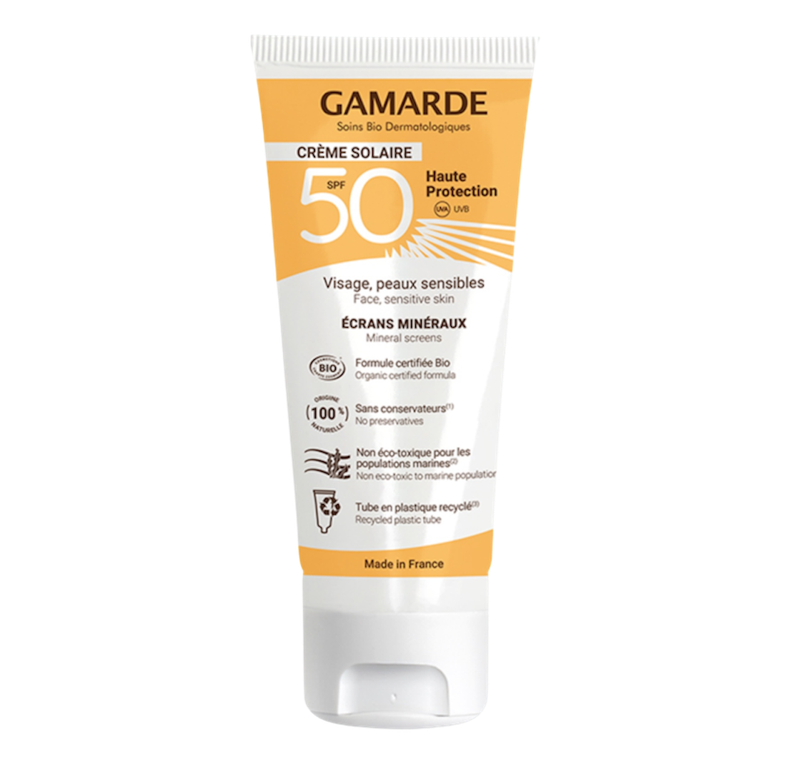 Gamarde Face Sunscreen cream SPF50 دژەخۆری کرێمی گامارد SPF50