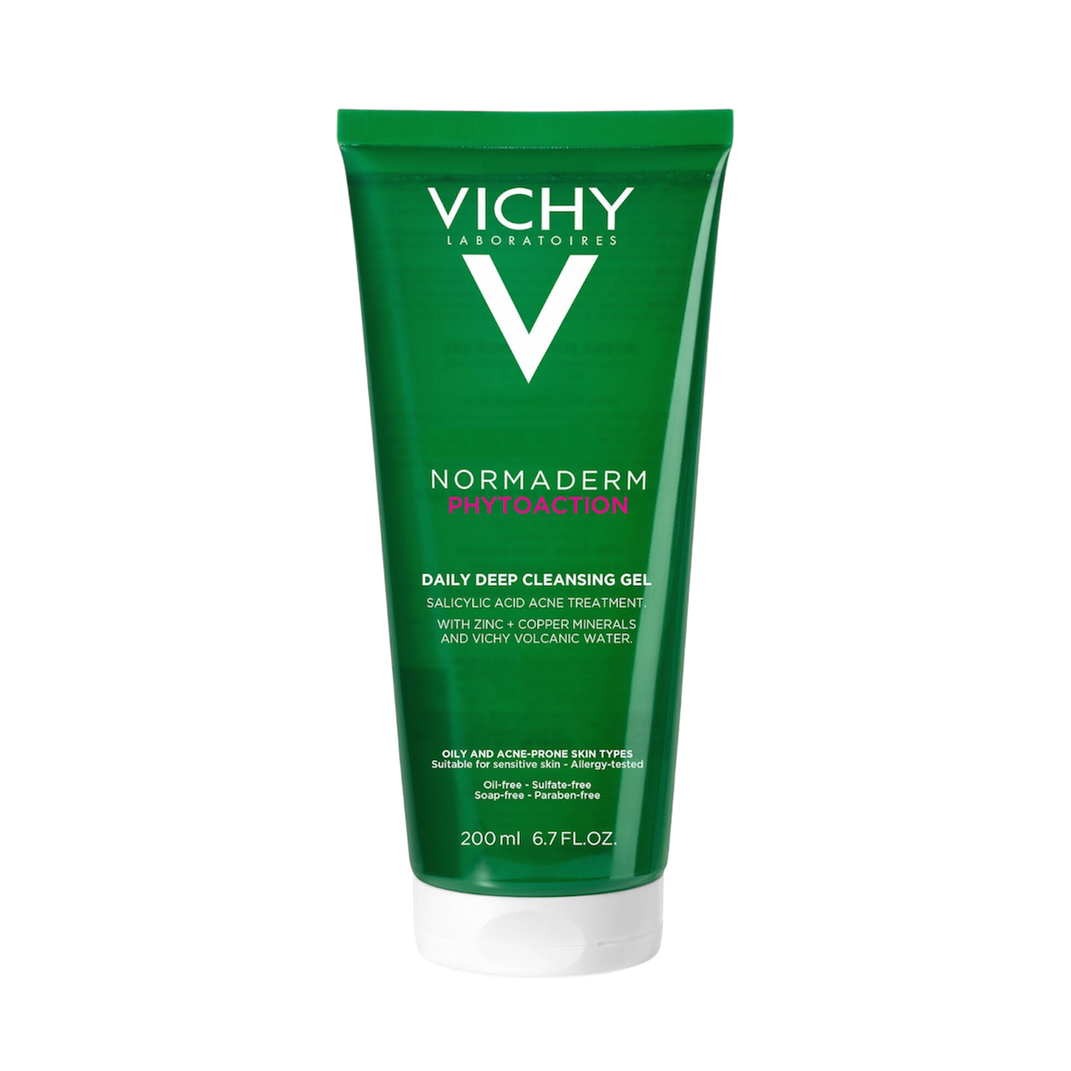 Vichy Normaderm Phytosolution Intensive Purifying Gel غسولی پاکەرەوەی چڕی کۆنترۆڵکەری چەوری ڤیچی 