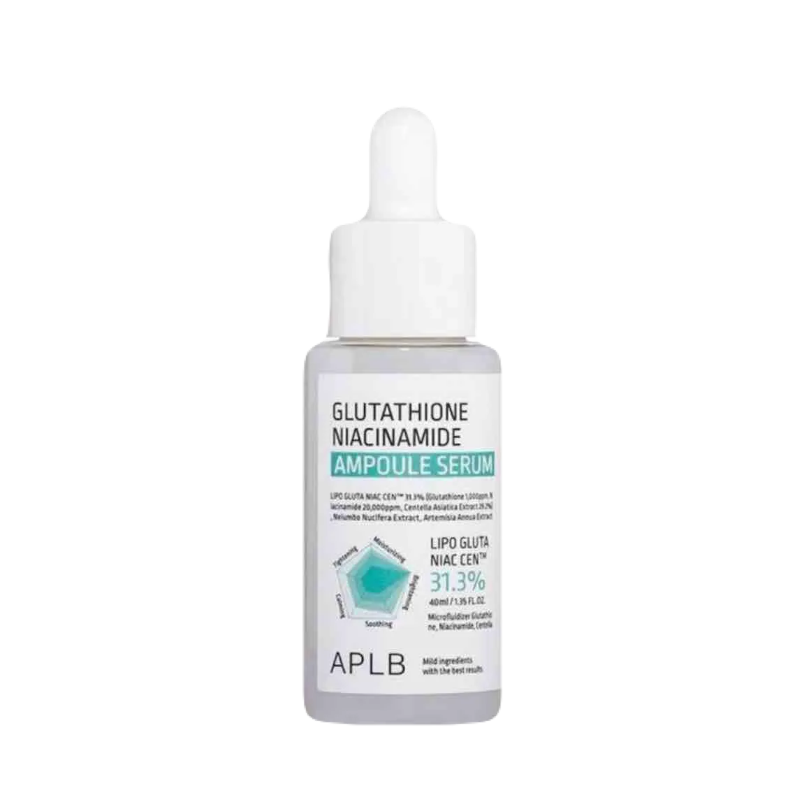 APLB glutathione niacinamide faical serum سیرەمی گلوتاثایۆن و نیاسینەمایدی ئەی پی ئێڵ بی
