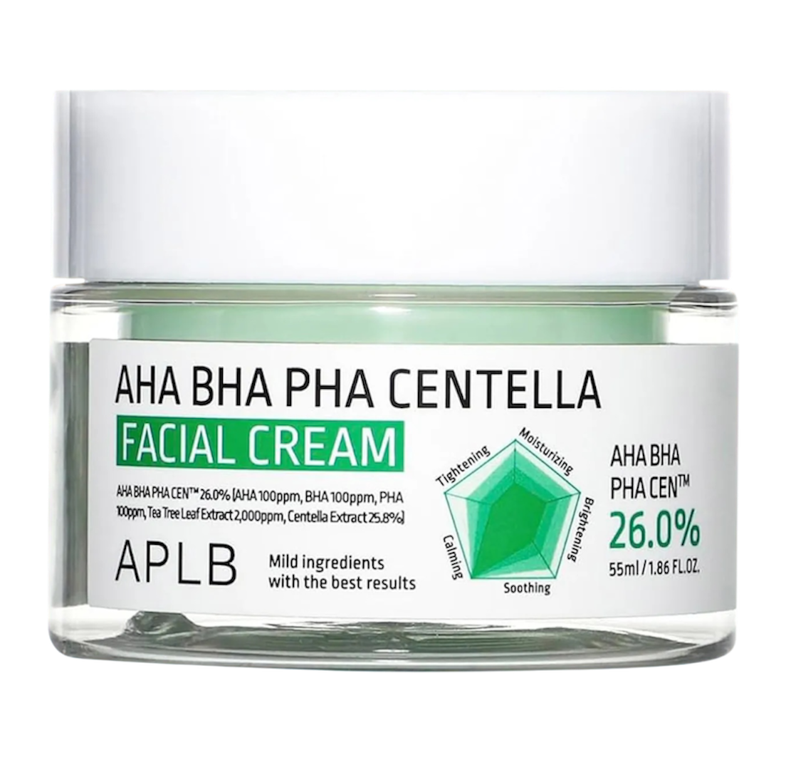APLB АНА BHA PHA Centella Facial Cream تەقشیری APLB