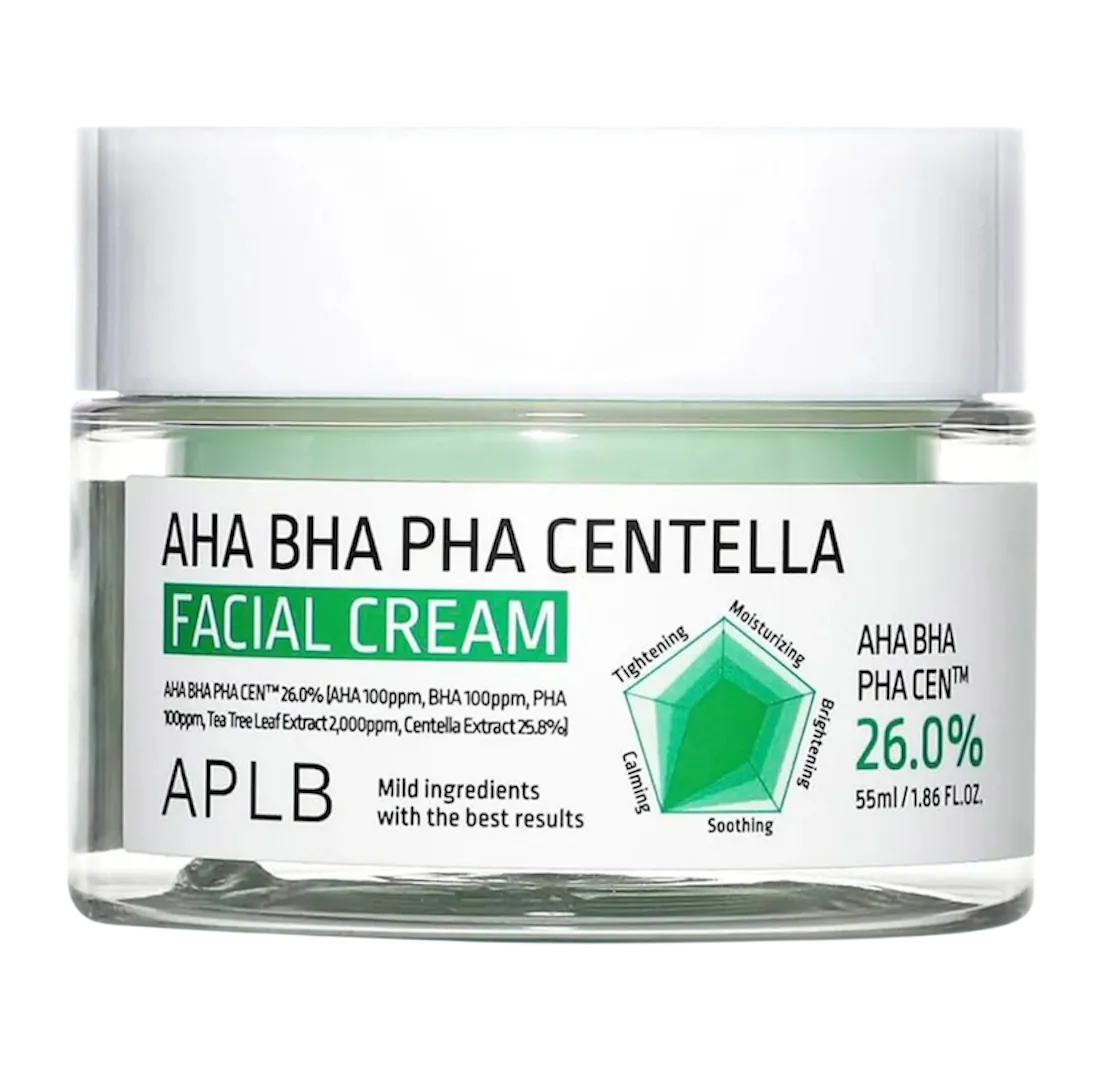 APLB АНА BHA PHA Centella Facial Cream تەقشیری APLB