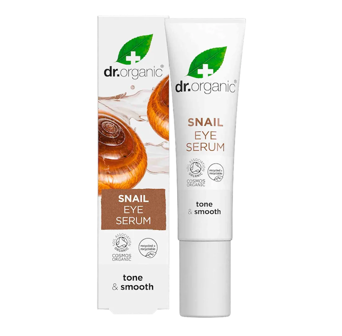  dr organic snail eye serum سیرەمی ژێر چاوی دکتۆر ئۆرگانیک
