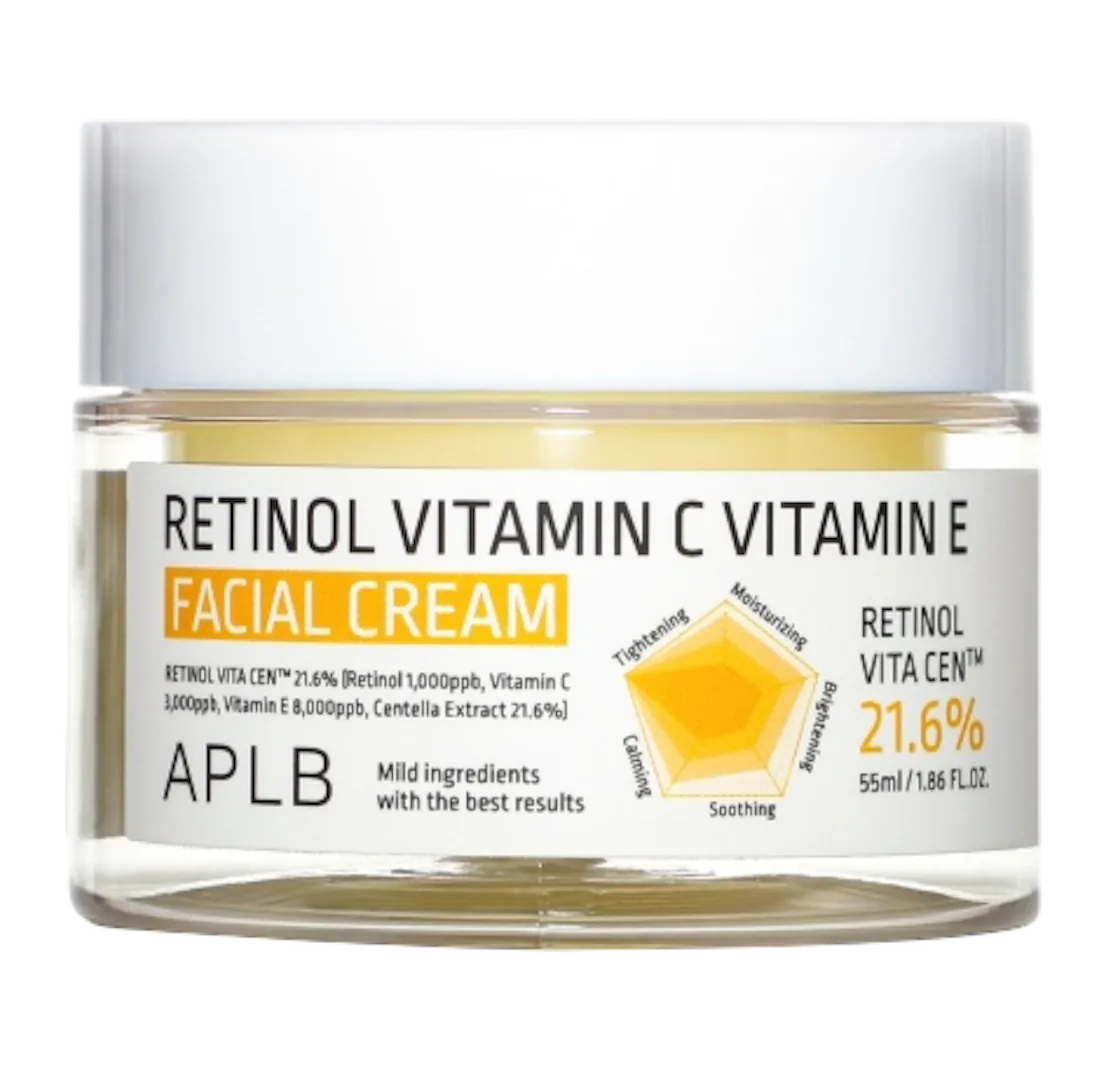 APLB Retinol Vitamin C Vitamin E Facial Cream شێدارکەرەوەی ڤیتامین سی و ڕیتینۆڵی APLB