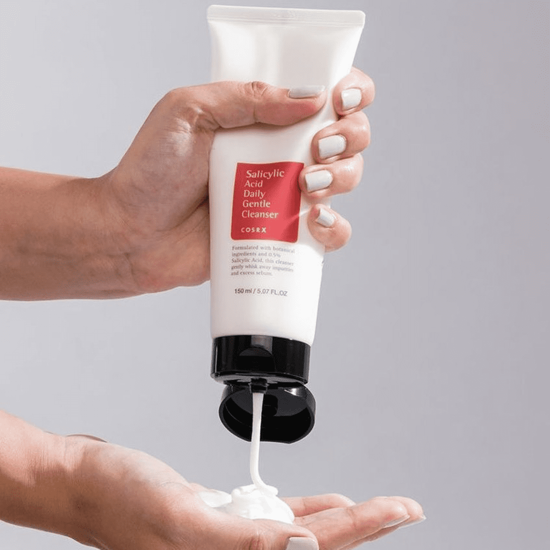 Cosrx salislic acid daily gentle cleanser غسولی سالیسلیک ئەسیدی کۆزارێکس