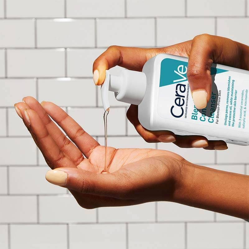 Cerave blemish control cleanser غسولی سێراڤی کۆنترۆڵکەری زیپکە
