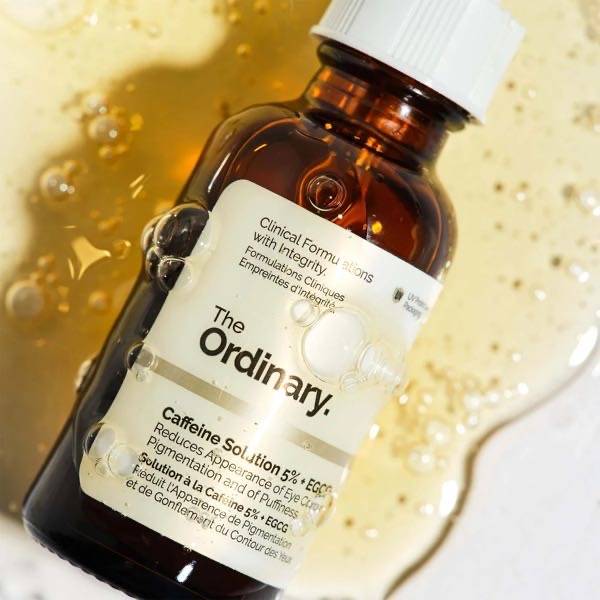 The ordinary caffeine solution serum سیرەمی کافێین سۆڵوشنی ئۆردینەری بۆ دەوری چاو