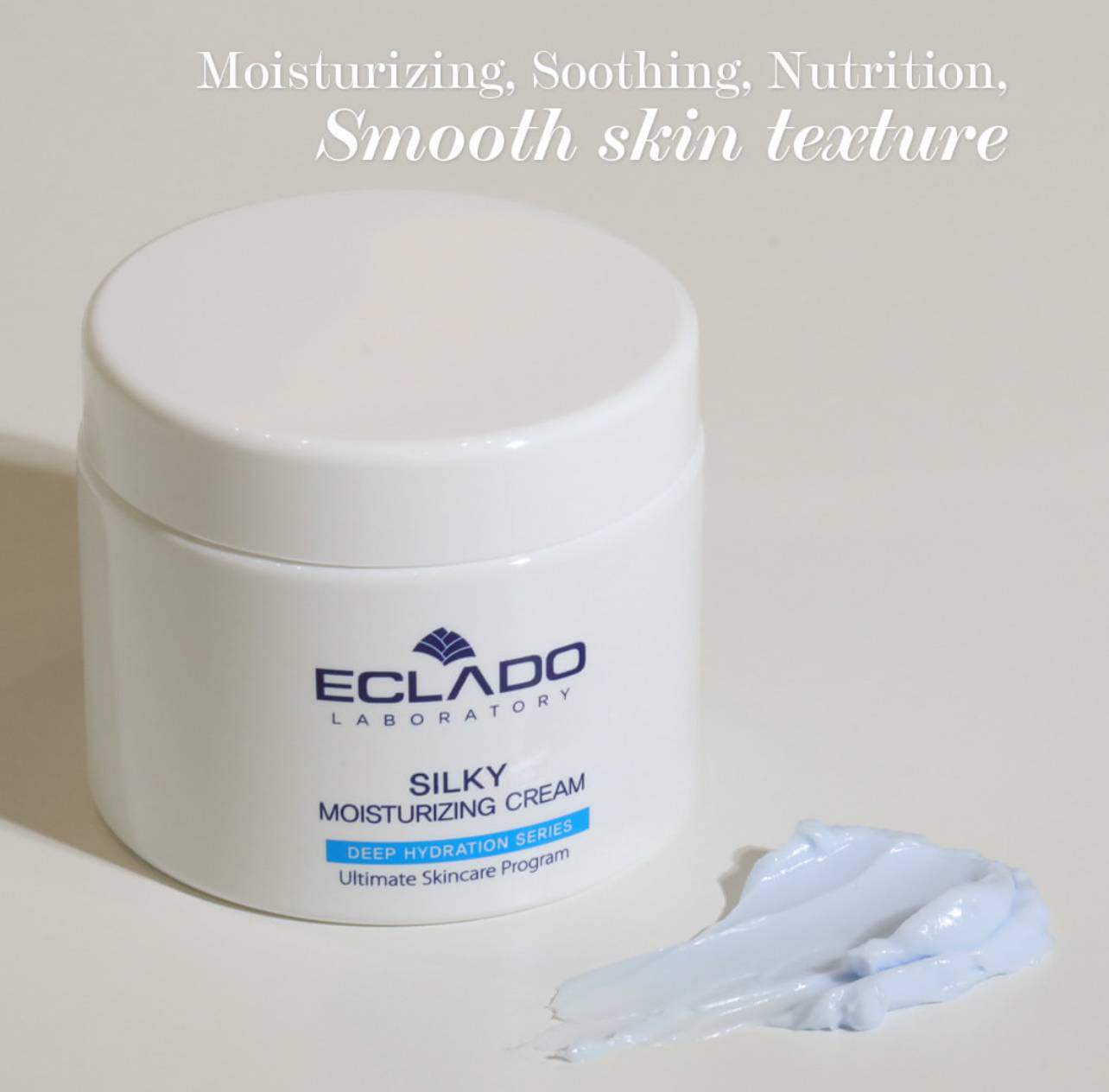 Eclado Silky moisturizing cream شێدارکەرەوەی ئاوریشمی ئیکلادۆ
